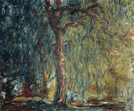 Claude Monet Weeping Willow oil painting image